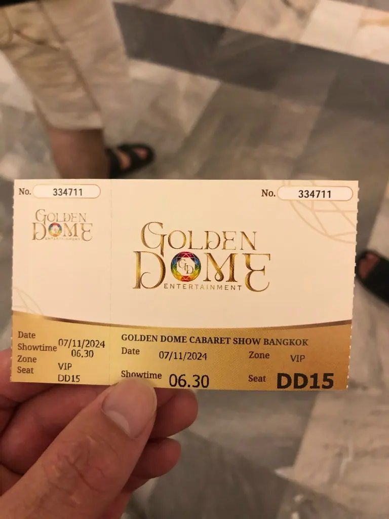 Golden Dome 門票，2024年11月7日晚上6點30分