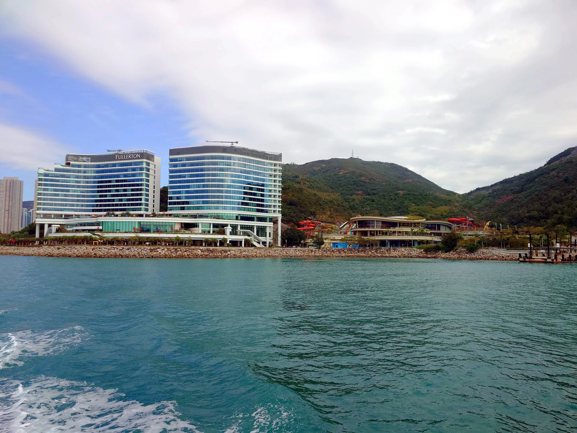 2023 Fullerton Ocean Park Hotel and Water World on the sea