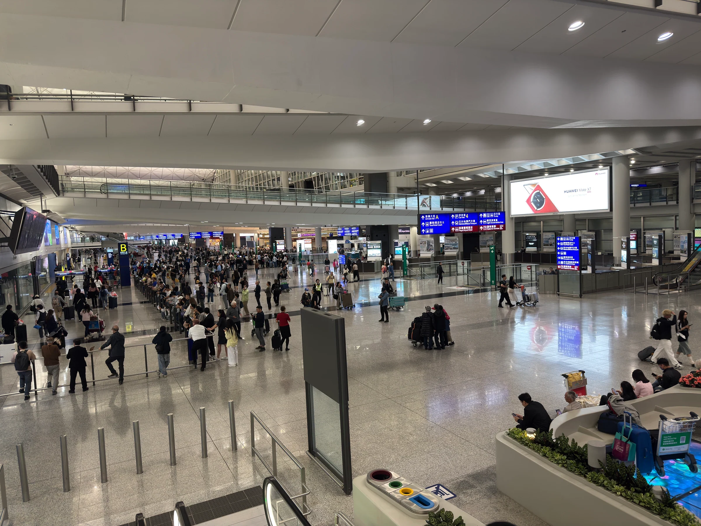 香港機場抵達大堂 L5 公共區