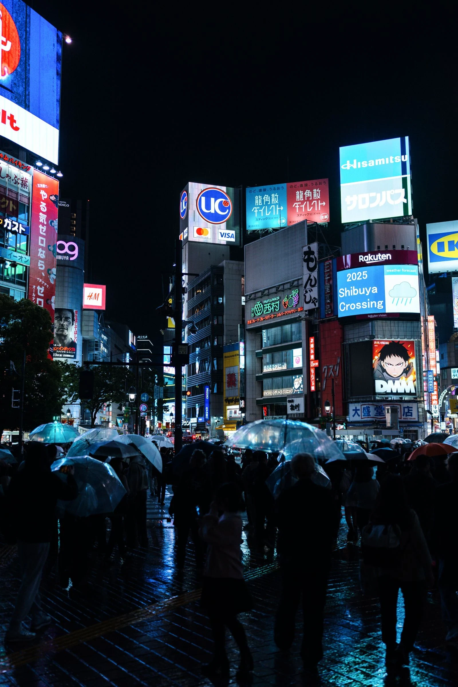 東京澀谷繁忙街頭，速度會受地點和人潮影響