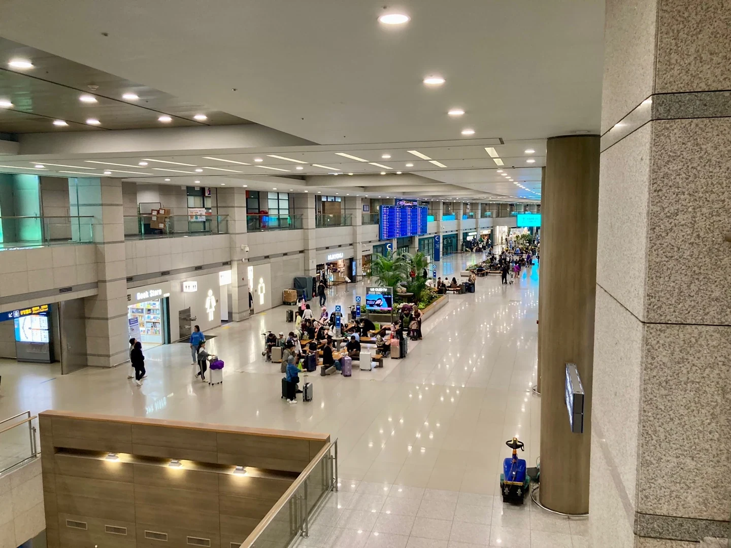 仁川機場T1入境大廳實景