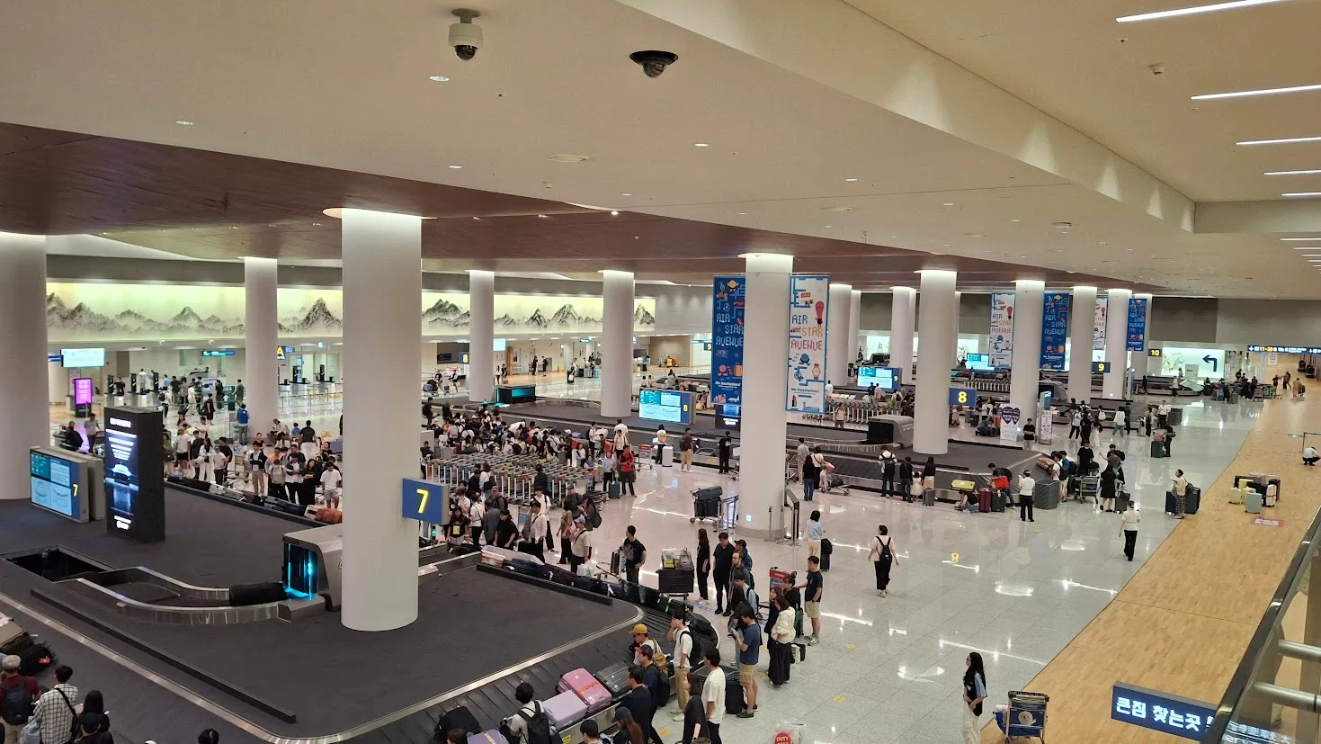 仁川機場T2抵達大廳