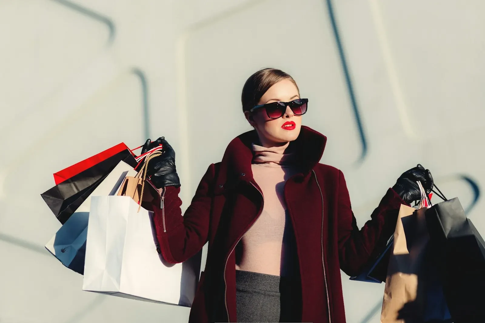 In-store checkout and tax-refund paperwork