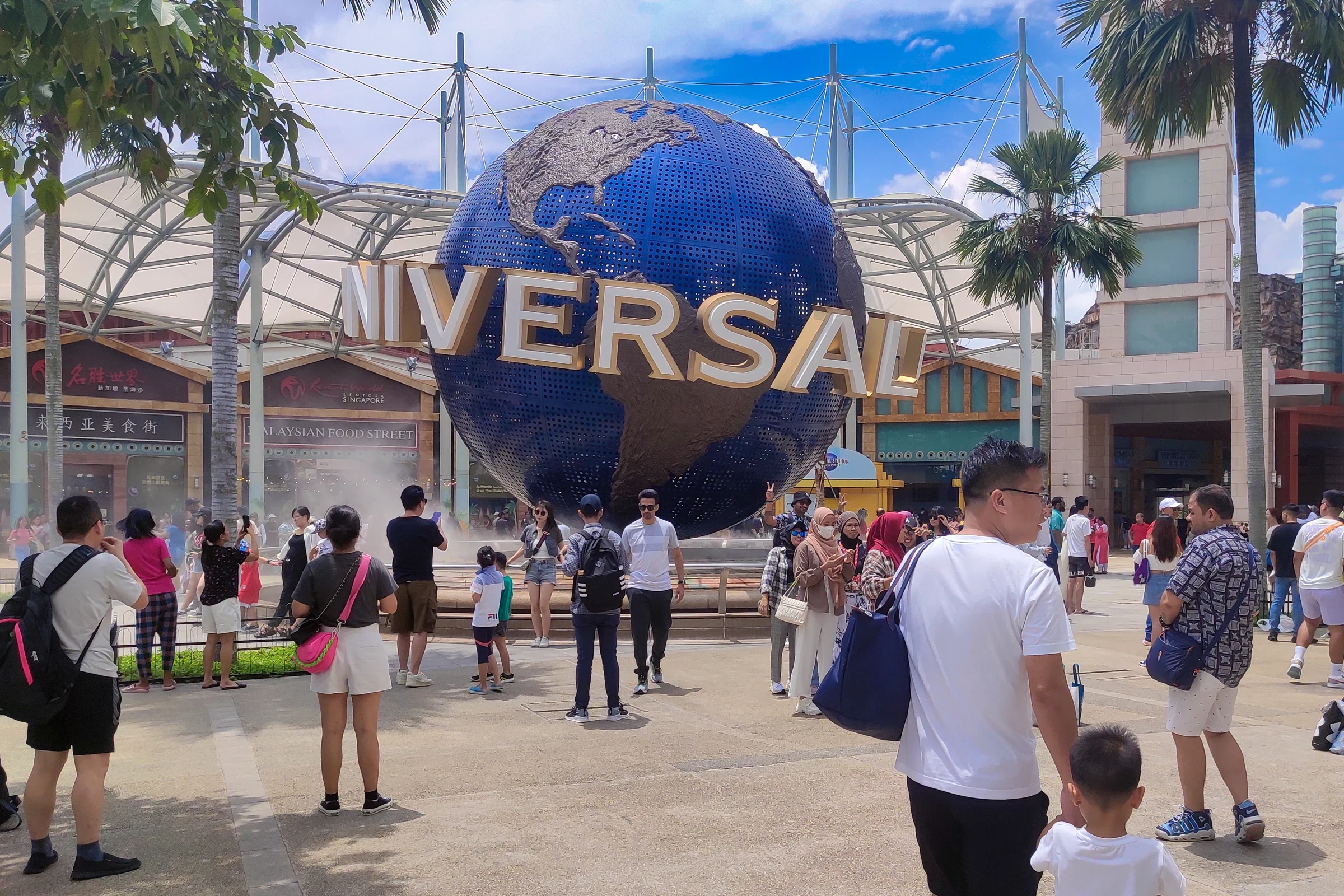新加坡環球影城Universal Studios Singapore入口