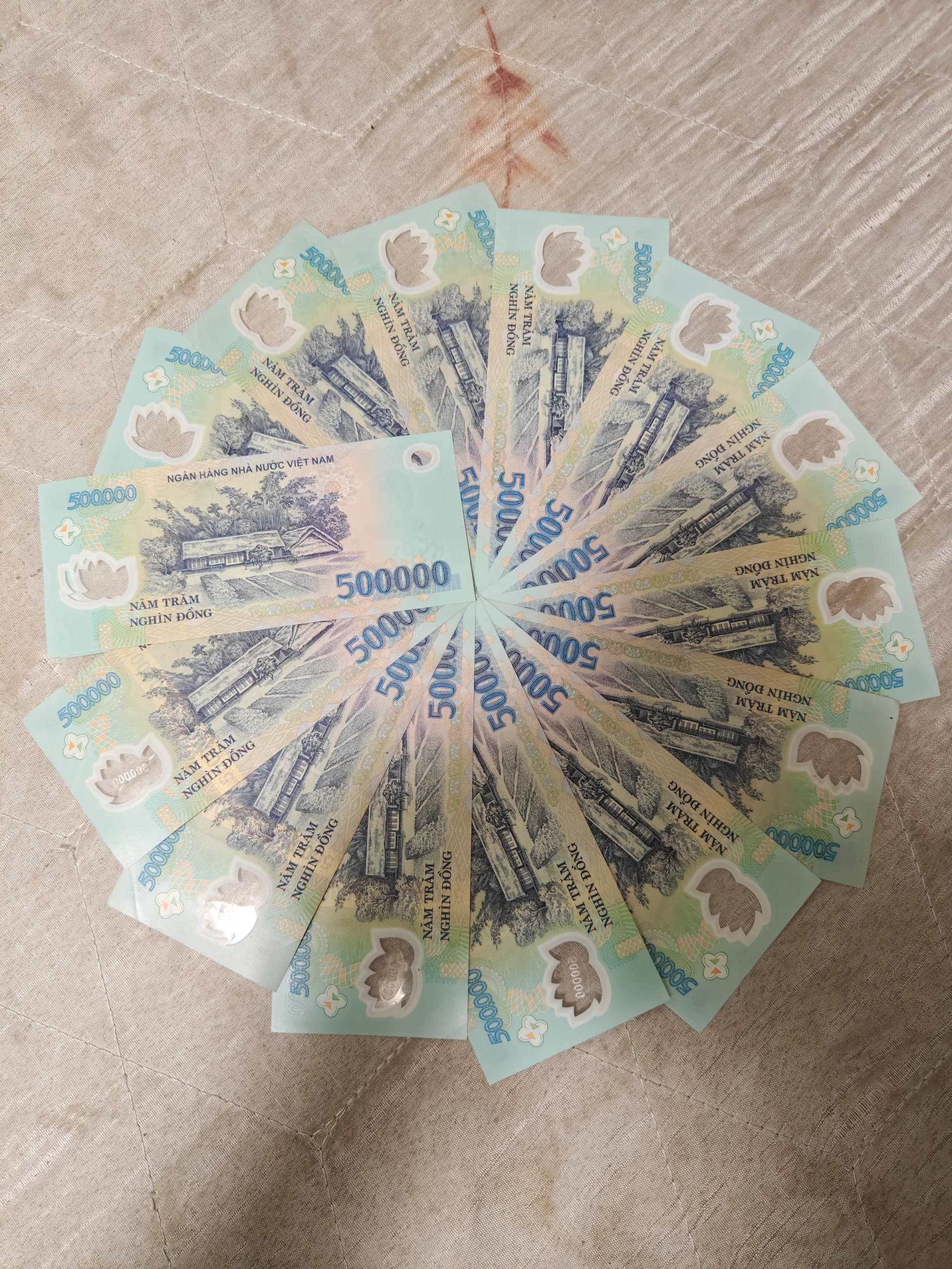 越南盾50萬面額紙鈔